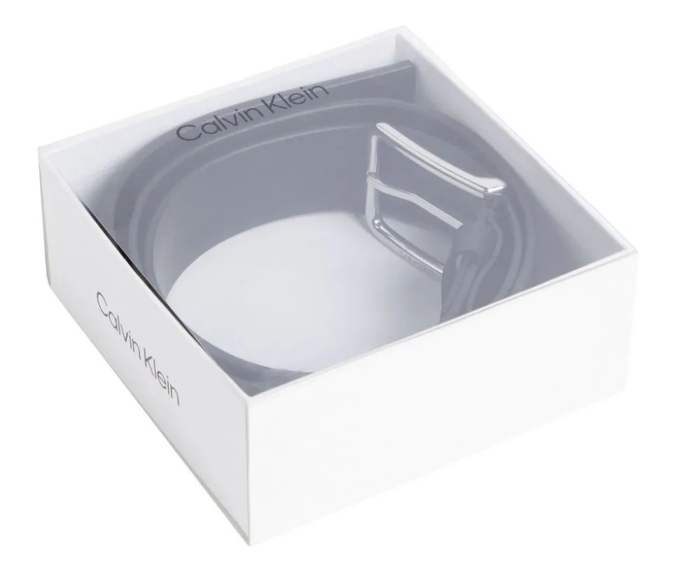 Cintura in pelle Calvin Klein Nera