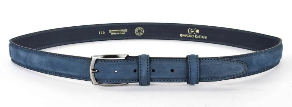 Cintura in pelle Emporio Cattani 04 Blu