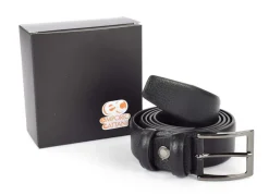 Cintura in pelle Emporio Cattani 01 Nera