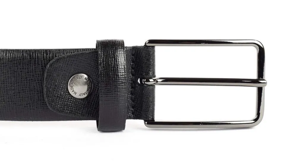 Cintura in pelle Emporio Cattani 05 Nera