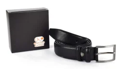 Cintura in pelle Emporio Cattani 03 Nera