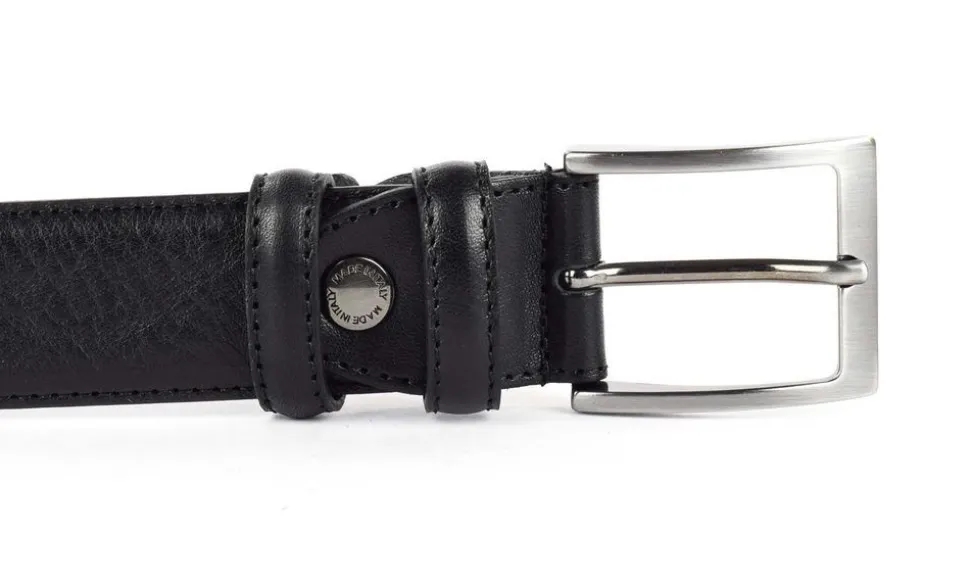 Cintura in pelle Emporio Cattani 03 Nera