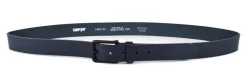Cintura in pelle Nickel Free SIMPLYUP 1062 Blu