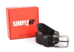 Cintura in pelle SIMPLYUP 1049 Testa Moro