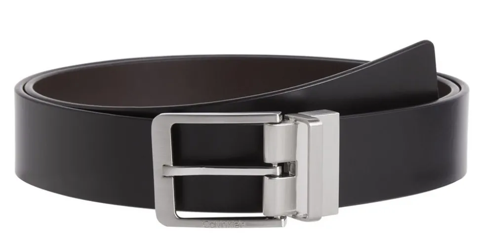 Cintura Reversibile in pelle Calvin Klein Nero/Marrone