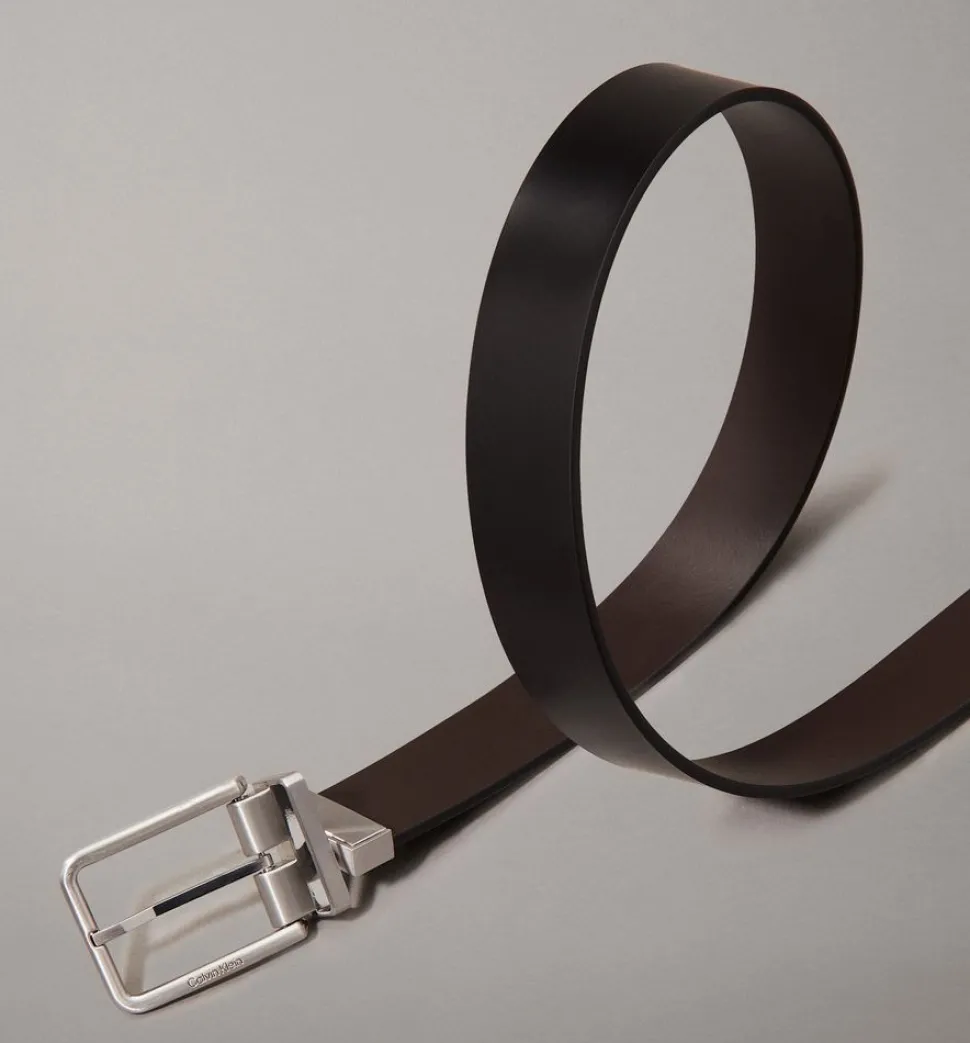 Cintura Reversibile in pelle Calvin Klein Nero/Marrone
