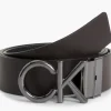 Cintura Reversibile in pelle Calvin Klein Nero/Marrone