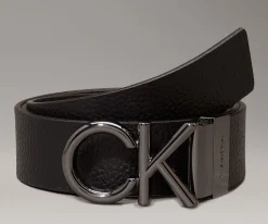Cintura Reversibile in pelle Calvin Klein Nero/Marrone