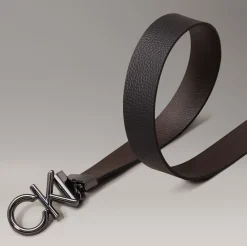 Cintura Reversibile in pelle Calvin Klein Nero/Marrone