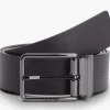 Cintura Reversibile in pelle Calvin Klein Nero/Grigio