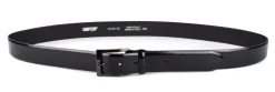 Cintura uomo in pelle lucida SIMPLYUP 1018 Nera
