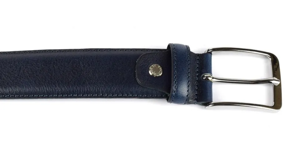 Cintura uomo in pelle SIMPLYUP 9005 Blu
