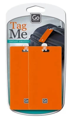 Etichetta per indirizzo Go Travel 152 Arancio