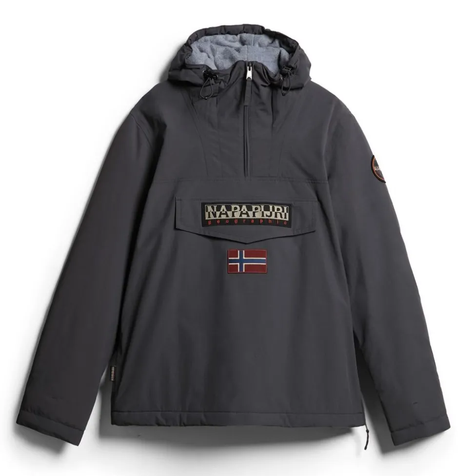 Giacca Napapijri Anorak Rainforest Winter Grigio Scuro