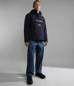 Giacca Napapijri Anorak Rainforest Winter Blu