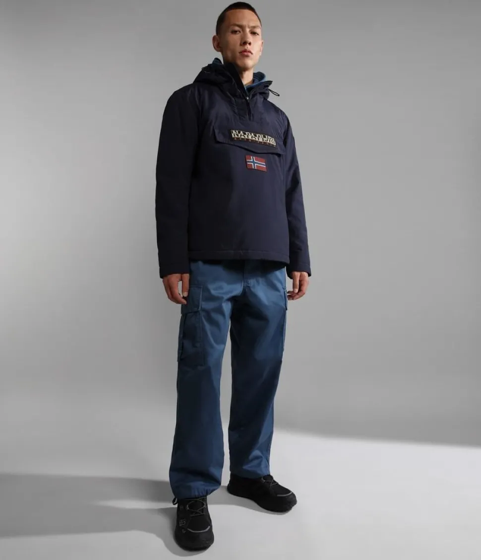 Giacca Napapijri Anorak Rainforest Winter Blu