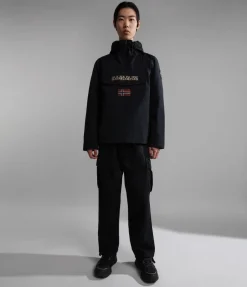 Giacca Napapijri Anorak Rainforest Winter Nera