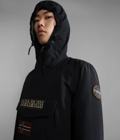 Giacca Napapijri Anorak Rainforest Winter Nera