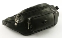Marsupio in cuoio "Il Kuoio" art 4060 nero
