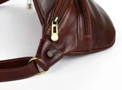 Marsupio in cuoio Il Kuoio 3316 Testa Moro