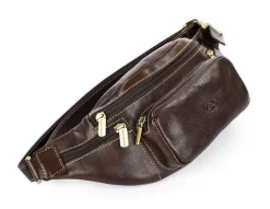Marsupio in cuoio Tony Perotti 8018 Moro