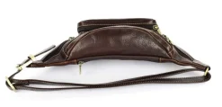 Marsupio in cuoio Tony Perotti 8018 Moro