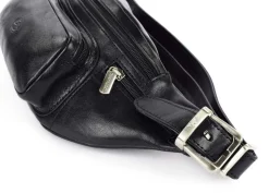 Marsupio in cuoio Tony Perotti 8018 Nero