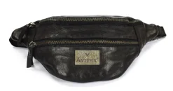 Marsupio in pelle Avirex Mayday MDY07 black