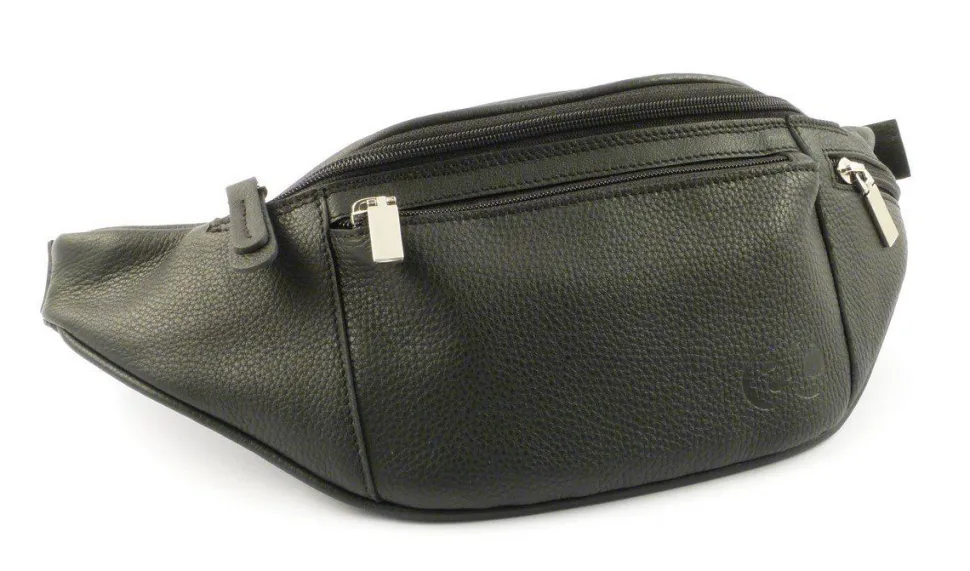 Marsupio in pelle Emporio Cattani nero Made in Italy