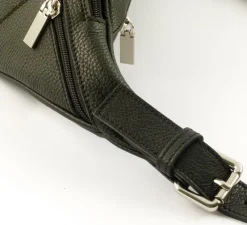 Marsupio in pelle Emporio Cattani nero Made in Italy