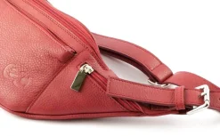 Marsupio in pelle Emporio Cattani Rosso Scuro Made in Italy