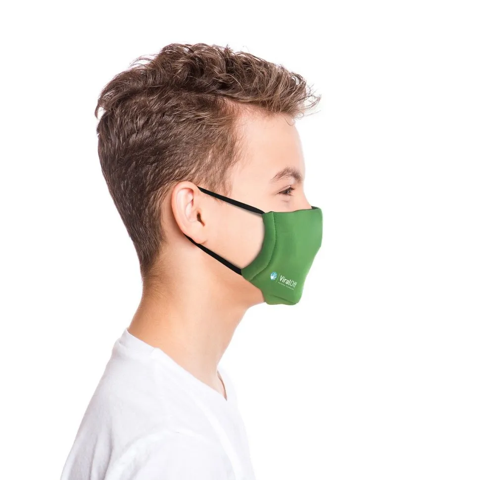Mascherina di protezione per bambini Roncato Viraloff Verde