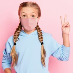 Mascherina di protezione per bambini Roncato Viraloff Rosa