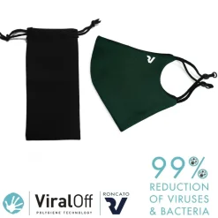 Mascherina di protezione Roncato Viraloff Verde misura S