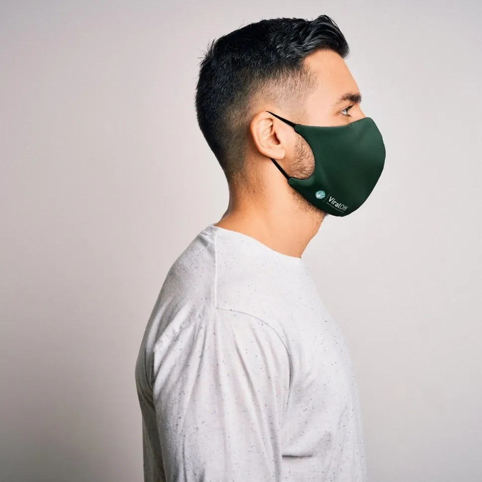 Mascherina di protezione Roncato Viraloff Verde misura S