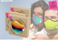 Mascherina di protezione Zitto Mask Black'n Waves