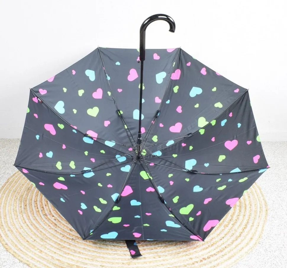 Ombrello automatico SimplyUp 5521 Hearts Multicolor