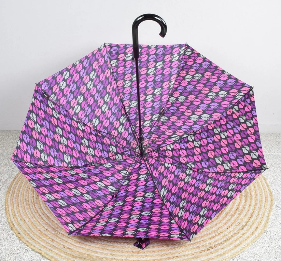 Ombrello automatico SimplyUp 5519 Kisses Fuxia