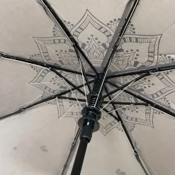Ombrello automatico Ydry Mandala Taupe