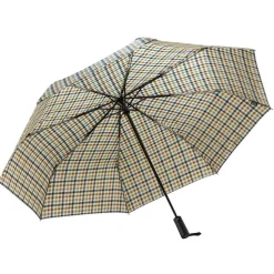 Ombrello Maxi pieghevole automatico Ydry Tristan Tabacco