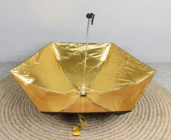 Ombrello mini manuale SimplyUp 5030 Nero/Oro