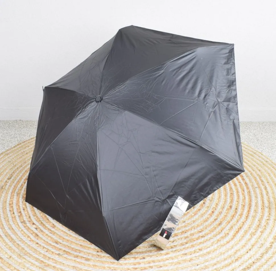 Ombrello mini manuale SimplyUp 5030 Nero/Argento