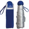 Ombrello mini manuale Y-dry Coco Blu/Argento - Anti UV
