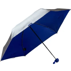 Ombrello mini manuale Y-dry Coco Blu/Argento - Anti UV