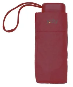 Ombrello mini piatto manuale Ydry Gea Burgundy