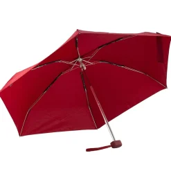 Ombrello mini piatto manuale Ydry Gea Burgundy