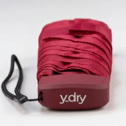 Ombrello mini piatto manualeY-dry Maya Burgundy