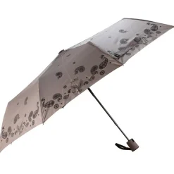 Ombrello pieghevole automatico Ydry Mandala Taupe
