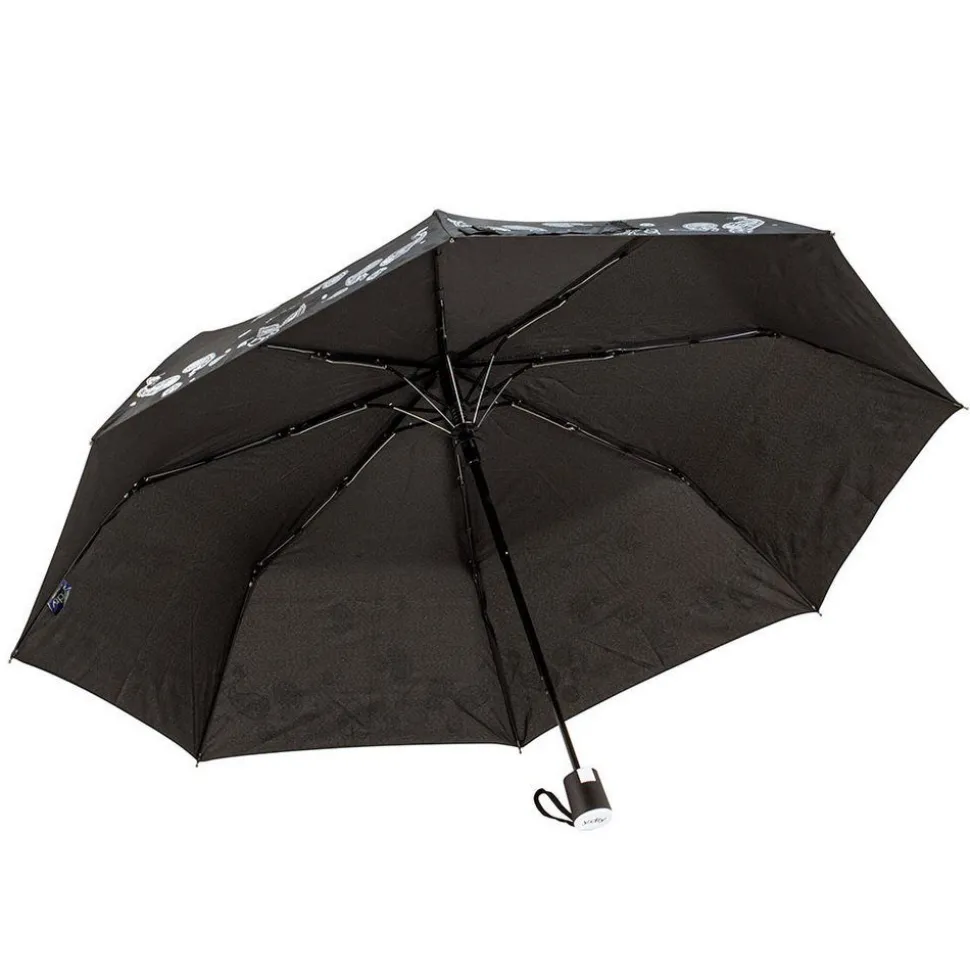 Ombrello pieghevole automatico Ydry Mandala Nero