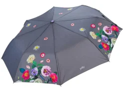 Ombrello pieghevole automatico Ydry Bouquet Grigio